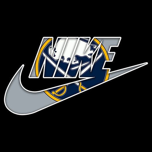 Buffalo Sabres Nike logo iron on paper